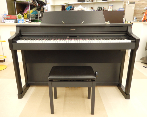 札幌市/清田区 ローランド 電子ピアノ HP207-SB 2008年製 88鍵盤 イス付き 鍵盤楽器
