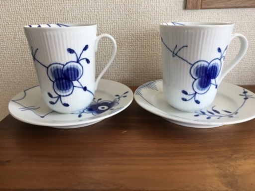 ロイヤルコペンハーゲンマグカップ、大皿