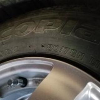 タイヤホイールセット、軽自動車、軽トラック用 - 角田市