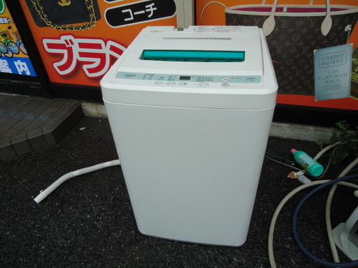 【エコプラス小倉南店】アクア 全自動洗濯機 AQW-S50A 2012年製 5.0kg 中古品