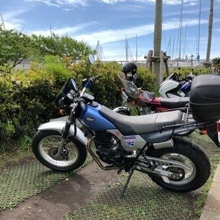 TW200 ほぼノーマル 自賠責保険 33/1まであります 交換可