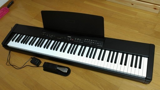 YAMAHA ポータブル電子ピアノ P-80