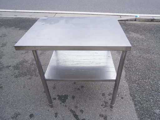 ☆中古品 厨房用品 作業台 サイズ：800×600×780㎜☆