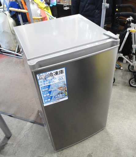 Scubism/エスキュービズム 1ドア 冷凍庫 2017年製 60L WFR-1060SL 1枚