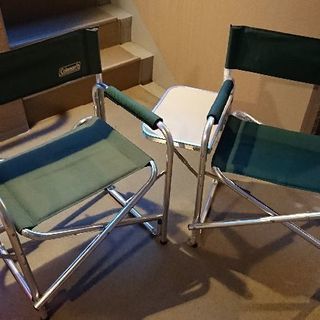 コールマン 椅子×2脚