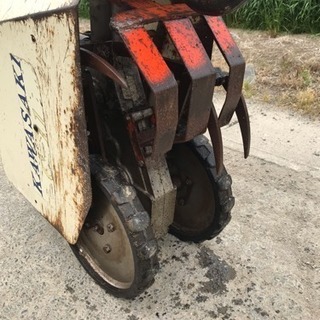 kawasaki カワサキ c-11 耕運機 管理機 溝掘機 動作品 管理番号42903