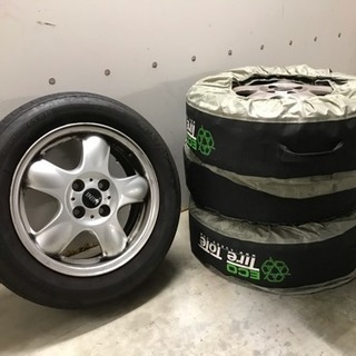 【BMW】純正ミニタイヤホイールセット4本 