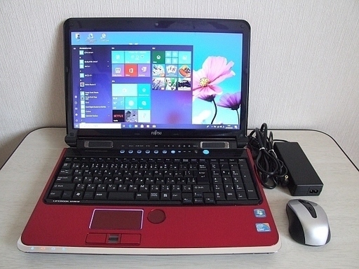 高速SSD240GB搭載　LIFEBOOK　AH700/5B　ノートパソコン　2