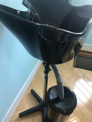 移動式簡易シャンプー台排水機能付き！