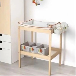 IKEA チェンジングテーブル  おむつ替え台 マット カバー ...