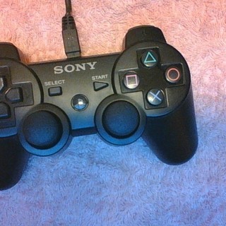 PS3　コントローラー　＋　充電ケーブル
