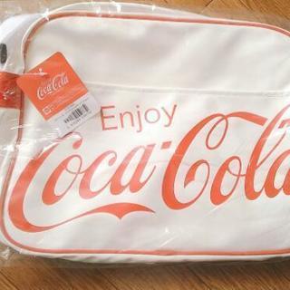 ＜新品・未使用＞コカ・コーラ　エナメルショルダーバッグ