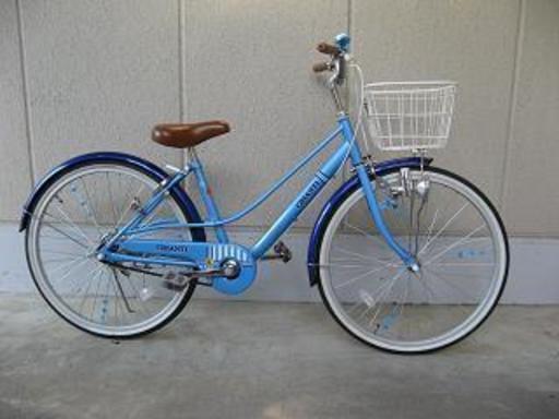 〔中古〕子供用２４インチ自転車（シングルギヤ・ダイナモライト）
