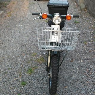 カブ　実働　オフロードタイヤ装着