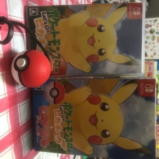 値下げ！let's goピカチュー モンスターボール