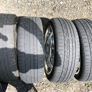 最終値下げ！軽自動車用 シャレンタイヤ、ホイールセット