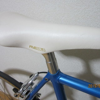 競輪用自転車（前後ブレーキ付き）