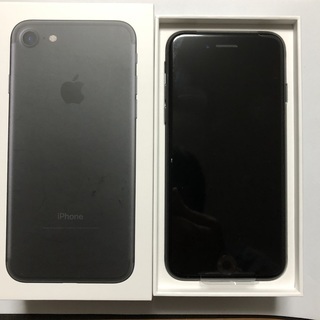 値下げ 新品未使用 iPhone7 32GB ブラック SIMフリー - ドコモ