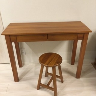 SCANTEAK スキャンティーク デスク