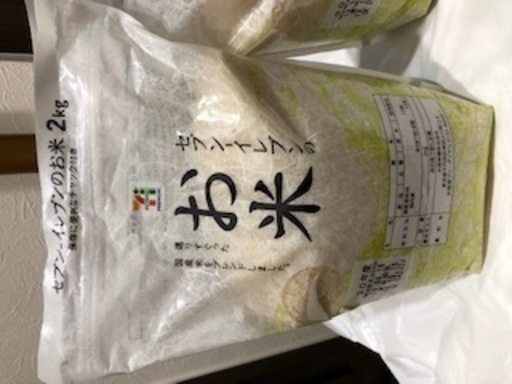 セブンイレブンのお米選りすぐった国産米ブレンドしました2キロ 5袋計10キロ Nanako 京成小岩のその他の中古あげます 譲ります ジモティーで不用品の処分