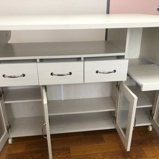 【値下げ中】キッチンカウンター・キッチン収納・カウンターテーブル