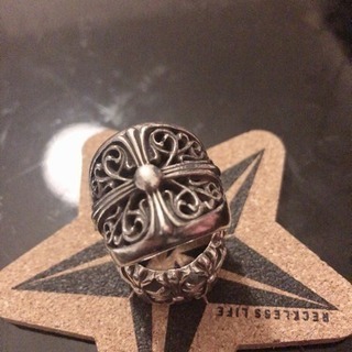 クロムハーツ オーバルクロスリング!!