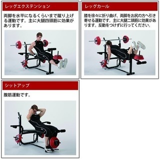 筋トレ ホームビルダーセット （ブラックタイプ100ｋｇセット） 中古