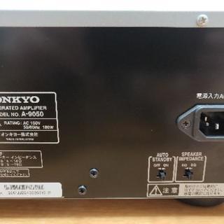 ONKYO プリメインアンプ A-9050(2016年購入)