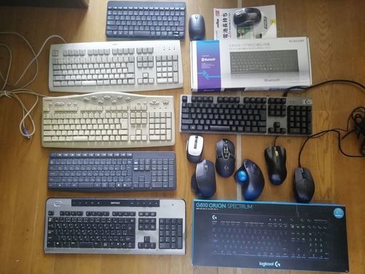 キーボード・マウス、ゲーミング用など