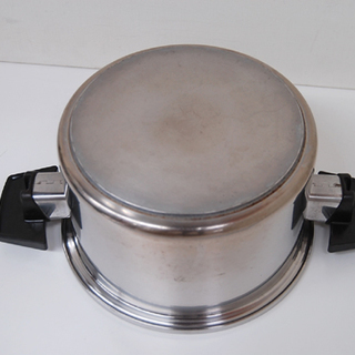 調理器具 ロイヤルクイーン 両手鍋 内径18cm ステンレス IH非対応 