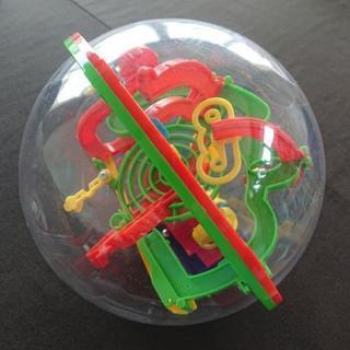 知育玩具　3D玉運びパズル