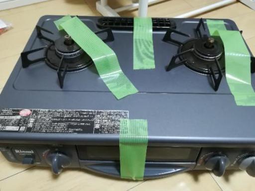 ガスコンロ プロパンガス 左強火