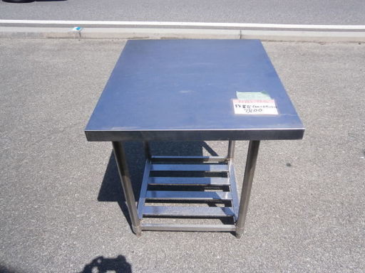 ☆中古品 厨房用品 作業台 サイズ：600×675×810㎜☆