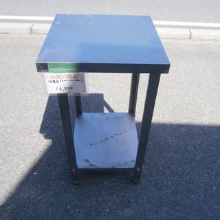 ☆中古品 厨房用品 作業台 サイズ：450×450×800㎜☆