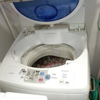 日立洗濯機 5kg NW-5FW