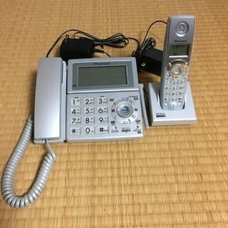 【日時指定あり】パイオニア　電話機　TF-SD1730-s