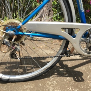 シティサイクル　27インチ　CONSTRUCT　ブルー