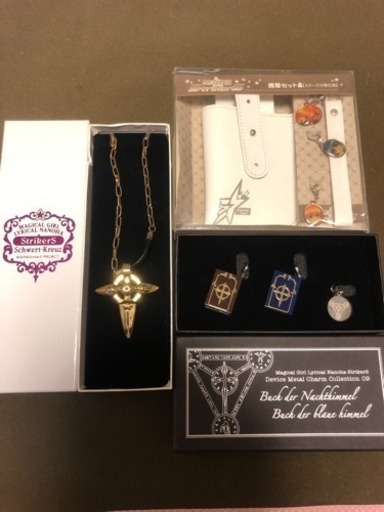 送料無料 魔法少女リリカルなのは StrikerS デバイスメタル