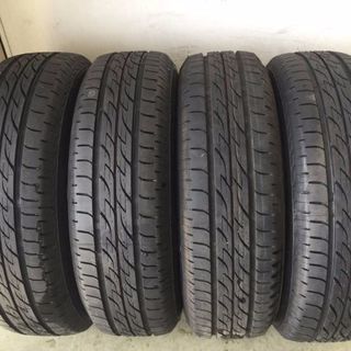 溝あります!!ブリヂストン NEXTRY 155/65R13 ラジアルタイヤ 日産