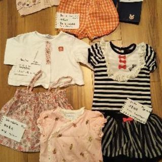 ④【女の子70〜90】お出かけ用子供服美品バラ売り可　famil...