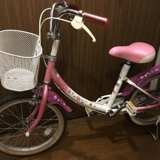 自転車(女の子用  18インチ)