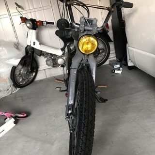 スーパーカブ カスタム チョッパー 2台 ベースに レストアに