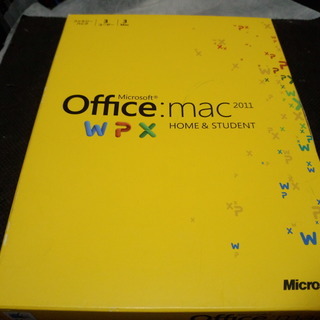 Office Mac2011 Home&Student 3ユーザー