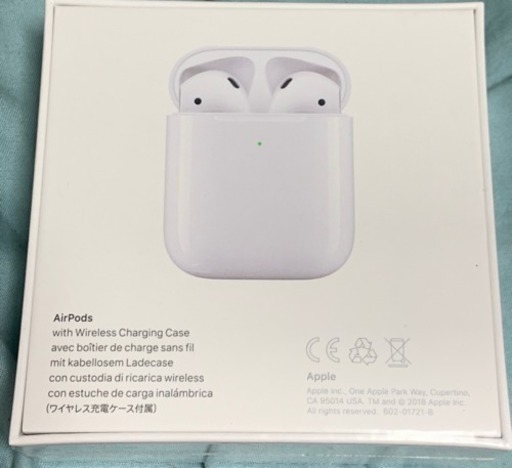 【新品】Apple　airpods MRXJ2J/A