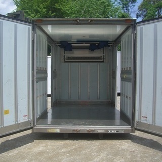 ♪ハBE59♪物置♪コンテナ♪左右スライドドア♪丈夫♪アルミ冷蔵