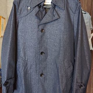 【新価格】紺のハーフコート