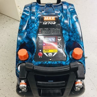 MAX エアーコンプレッサー AK-HH1270E 限定色ガイアブルー【リライズ