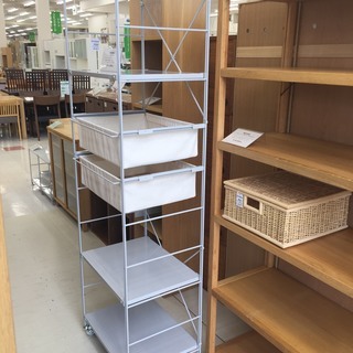 取りに来れる方限定！無印良品のユニットシェルフです！ 取りに来て頂ける方限定！無印良品のスチールユニットシェルフのご紹介
