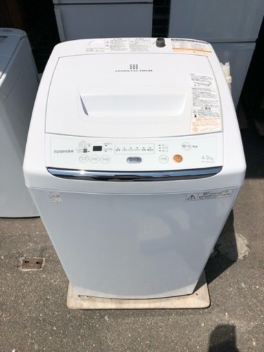 【設置無料\u00263ヶ月保証】2013年 洗濯機 東芝 4.2kg AW-42ML