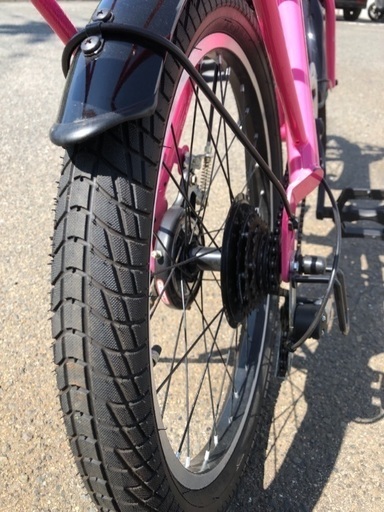 20インチHUMMER 6段変速 チェーン＋グリップ+サドル＋ブレーキ新品